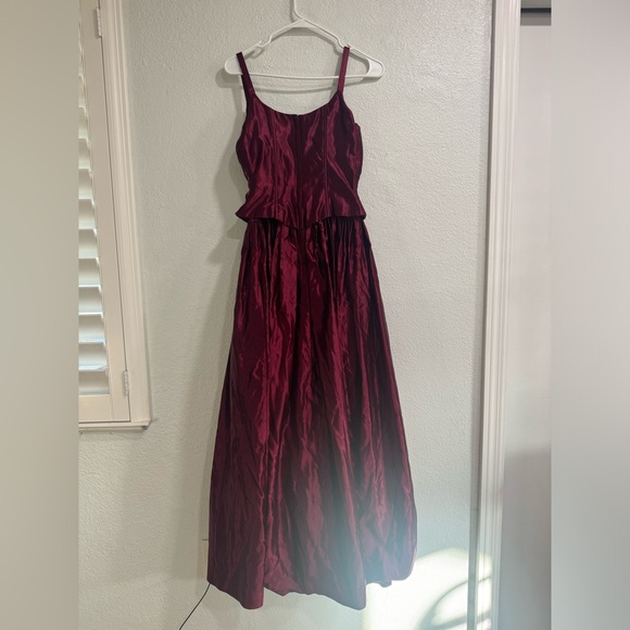 Vintage Jessica McClintock Gunne Sax Floor Length Gown - Picture 5 of 11